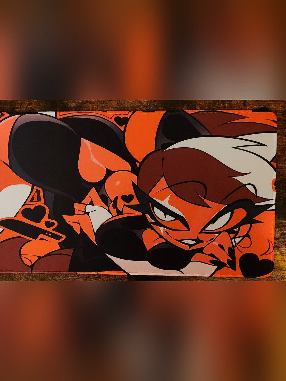 Unofficial Velvette Playmat - Hazbin Hotel